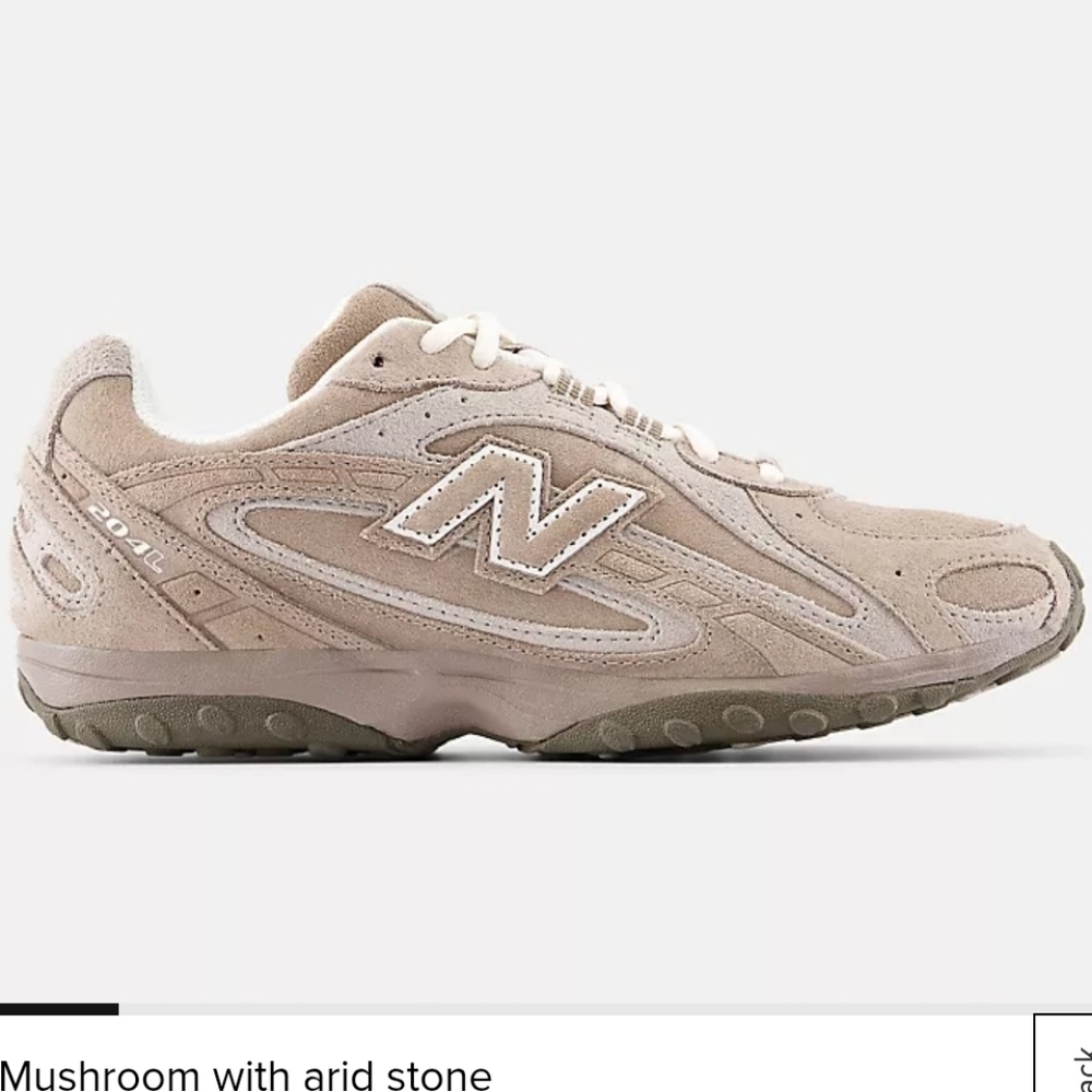 NIB New Balance 204L Mushroom w/ Arid Stone  Mens 9.5 Or Womens 11 Sold Out!